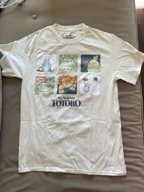 My Neighbor Totoro White Graphic Tee